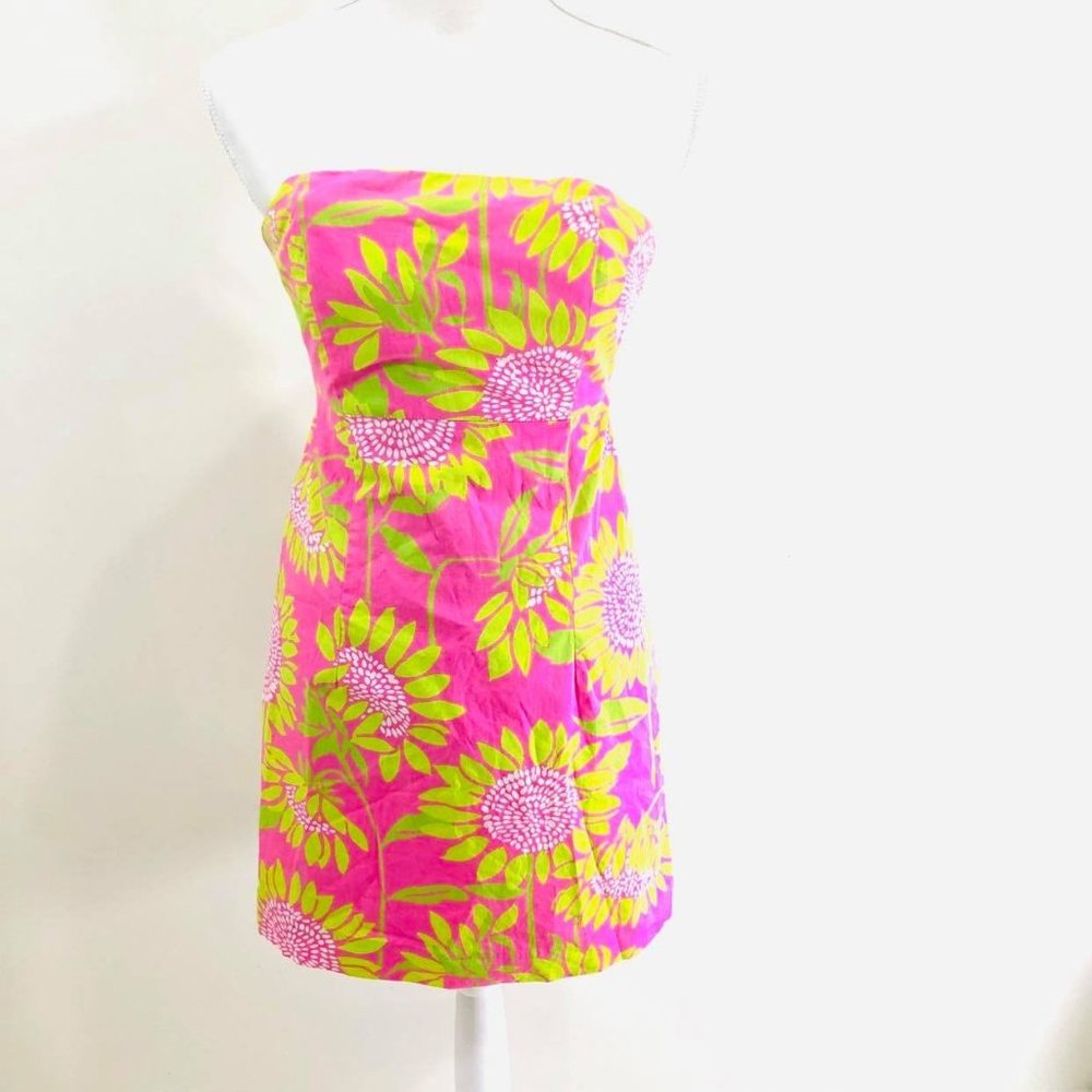 LILLY PULITZER Woman's Sz 0 Sabrina soleil print